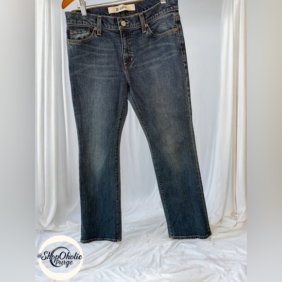 Jeans size 8 GAP Slim Fit Stretch Jeans Women’s Size 8 Ankle Blue Denim - Picture 1 of 12